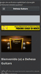 Mobile Screenshot of dehesaguitars.com